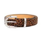 Ремни Stussy Bamboo Buckle Belt 'Волосатый леопардовый узор' 1