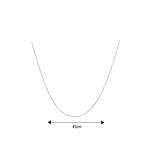 LITZ 18K Цепочка из белого золота OM-AST8358JBP (4.39г+/-) 4