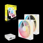 Corsair iCUE LINK LX140-R RGB Reverse Starter Kit 140mm PWM обратный вентилятор - Белый (два в комплекте) 2