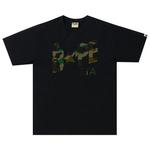Футболки BAPE ABC Camo Sta Logo Tee 'Black/Green' 1