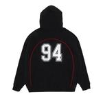 Худи Supreme Boxy Piping Arc Hooded Sweatshirt 'Черный' 2