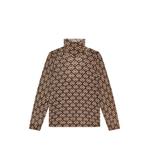 geometric-print roll-neck sweater 2