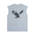 Футболки с коротким рукавом Eric Emanuel EE Eagle Cutoff 'Серый' 2