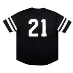 Jerseys Supreme Velour Baseball Jersey 'Черный' 2