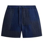 Шорты Kith Stitched Patchwork Curtis Short 'Mid Indigo' 1