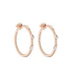 Серьги из розового золота с бриллиантами 1