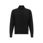zip-up sweater in merino wool 1