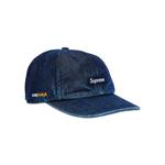 Кепки-снэпбэки Supreme Cordura Denim Small Box 6-Panel 'Blue' 2