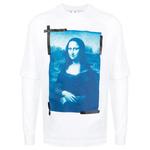 Футболка с длинными рукавами и принтом Monalisa 1