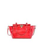 Rockstud Tote Soft Patent Medium satchel 1
