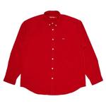 Топы Supreme Small Box Denim Shirt 'Red' 1