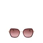 geometric-frame sunglasses 1