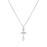Ожерелья Vivienne Westwood Aleksa Pendant 'Жемчуг/Кристалл' 2