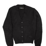 Кардиганы Amiri Heavy Cashmere Cardigan 'Черный' 3