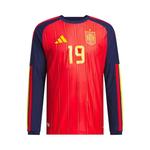 Джерси Adidas Spain 26 Home Yamal Authentic Long Sleeve Jersey 'Vivid Red/Soccr-Seu-Snz' 1