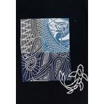Мужская охлаждающая футболка V57 с вышивкой Sashiko и пэчворком 6