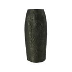 floral-jacquard cloque midi skirt 1