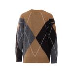 Argyle Intarsia V-neck sweater 2