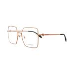Очки Alexander McQueen Square-Frame Metal Optical Frames 'Nude Transparent' 2