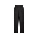pleated elasticated-waistband trousers 1
