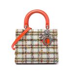 2014 Medium Tweed Lady Dior satchel 1