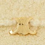 Сумки через плечо CELINE Teen Triomphe Bag 'Ivory' 3