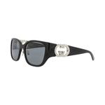 Gucci Cat Eye-Frame Injection Sunglasses 'Черный/Серый' 3
