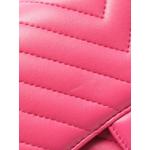 Сумка через плечо Mini Square Classic Chevron Lambskin Single Flap (2017-2018 годы) 2