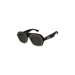 Bottega Veneta Солнцезащитные очки-авиаторы Rim 'Black/Grey' 2
