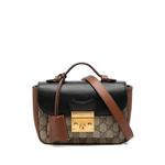Сумка-сэтчел Mini GG Supreme and Calfskin Padlock Flap Pocket (2000-2015 годы) 1