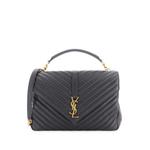 Classic Monogram College Bag Matelasse Chevron Leather Large shoulder bag 1