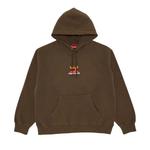Худи Supreme x Toy Machine Hooded Sweatshirt 'Dusty Brown' 1