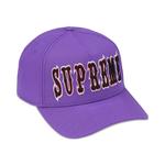 Кепки Supreme Gothic Outline Adjustable New Era 'Purple' 1