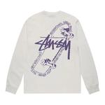 Футболки Stussy Basic Pigment Dyed Long-Sleeve Tee 'Natural' 2