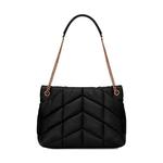 Сумки через плечо Saint Laurent Puffer Medium Chain Bag 'Черный' 2