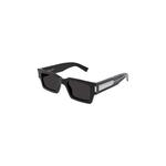 Saint Laurent Geometric Frame Солнцезащитные очки 'Черный' 2
