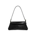 Сумки через плечо Balenciaga Flap Stret Bag 'Черный' 2