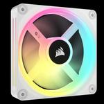 Corsair iCUE LINK QX120 RGB Starter Kit 120 мм PWM вентилятор - Белый (Тройной комплект) 6