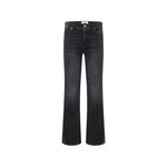 flared-hem jeans 1