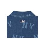 БАЗОВАЯ МУЛЬТИ-МЕГА ДЖИНСОВАЯ РУБАШКА С ПРИНТОМ ЛОГОТИПА NEW YORK YANKEES 4