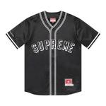 Университетские куртки Supreme x Mitchell & Ness Stadium Satin Varsity Jacket 'Black' 1