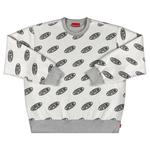 Свитеры Supreme Liner Crewneck 'Серый с эффектом меланж' 1