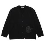 Кардиганы GOAT Exclusive BAPE Knit College Cardigan Black 1