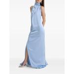 Платье макси Blue Allure с разрезом 2