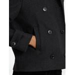 double-breasted twill short coat 6