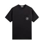 Футболки Kith x New Balance Crest Pocket Tee «Black» 1