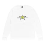 Футболки Stussy Star Ls Tee 'White' 1