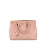 Большая сумка-тоут Double Zip Lux из сафьяновой кожи 1