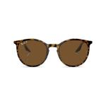 logo-print round-frame sunglasses 1