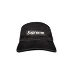 Кепки Supreme Washed Chino Twill Camp Cap 'Black' 1